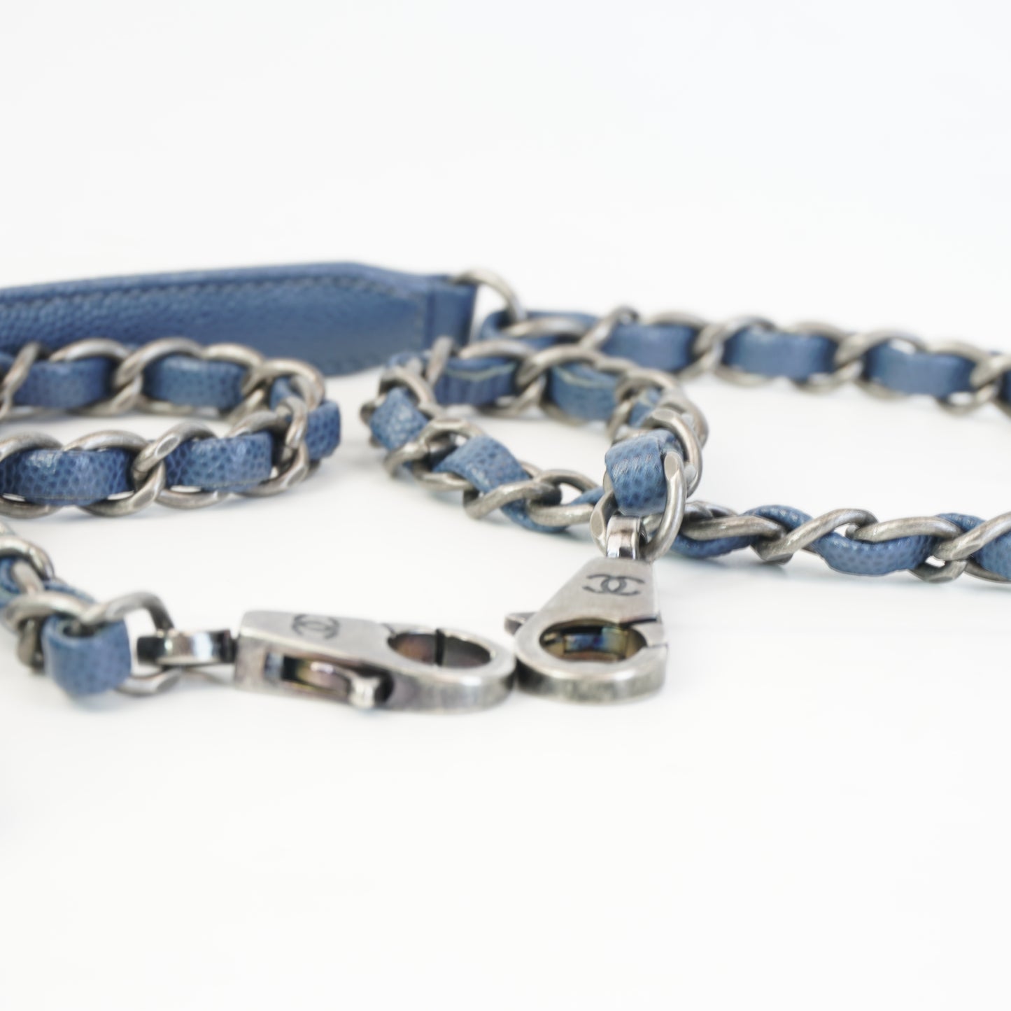 Chanel Coco Handle Blue