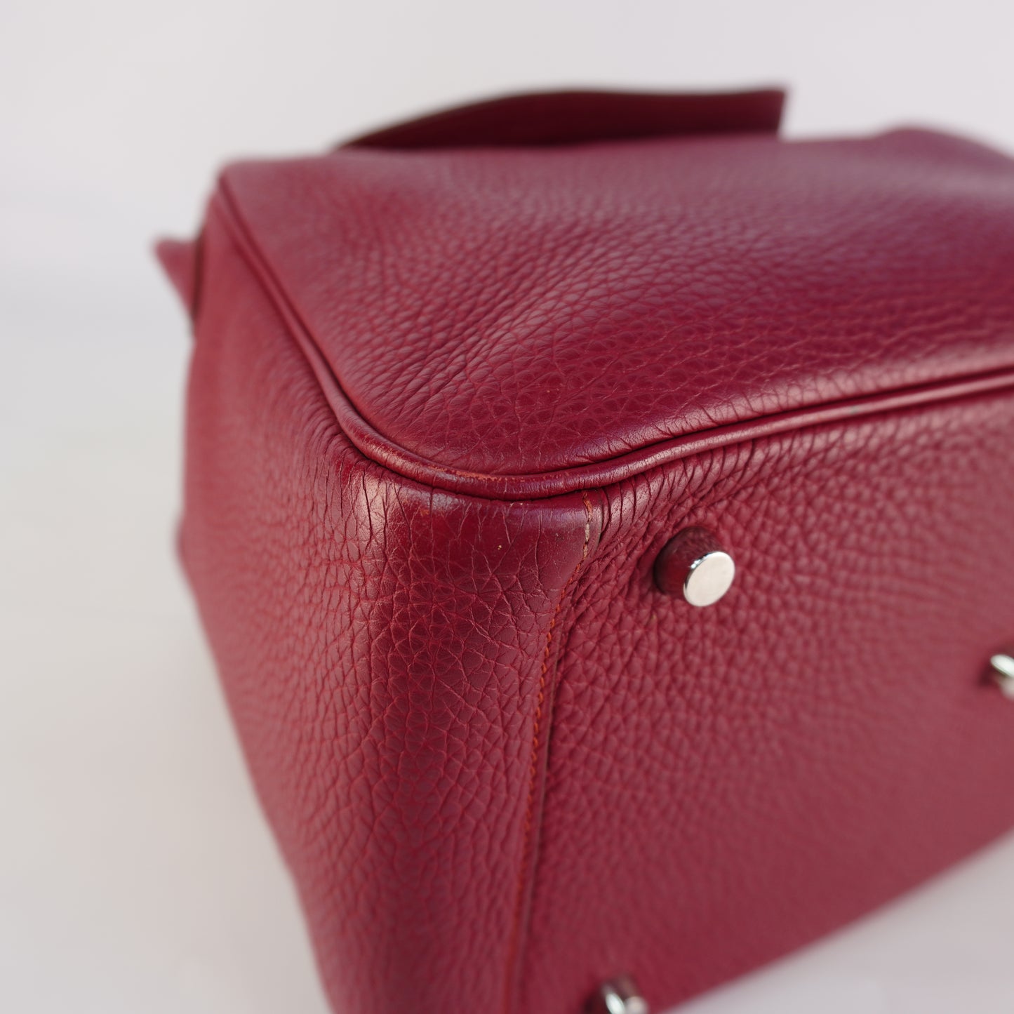 Hermes Lindy Bag Burgundy