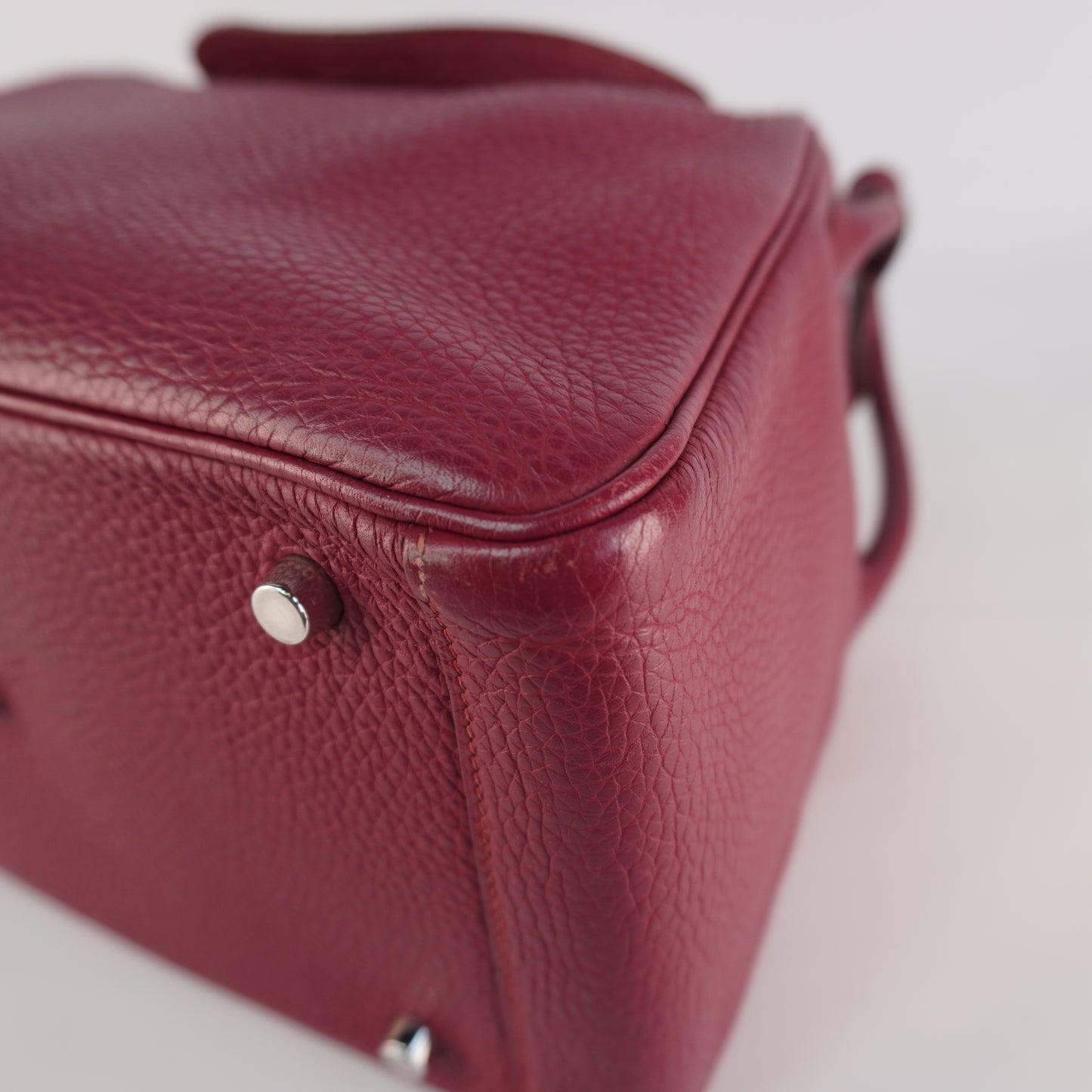 Hermes Lindy Bag Burgundy