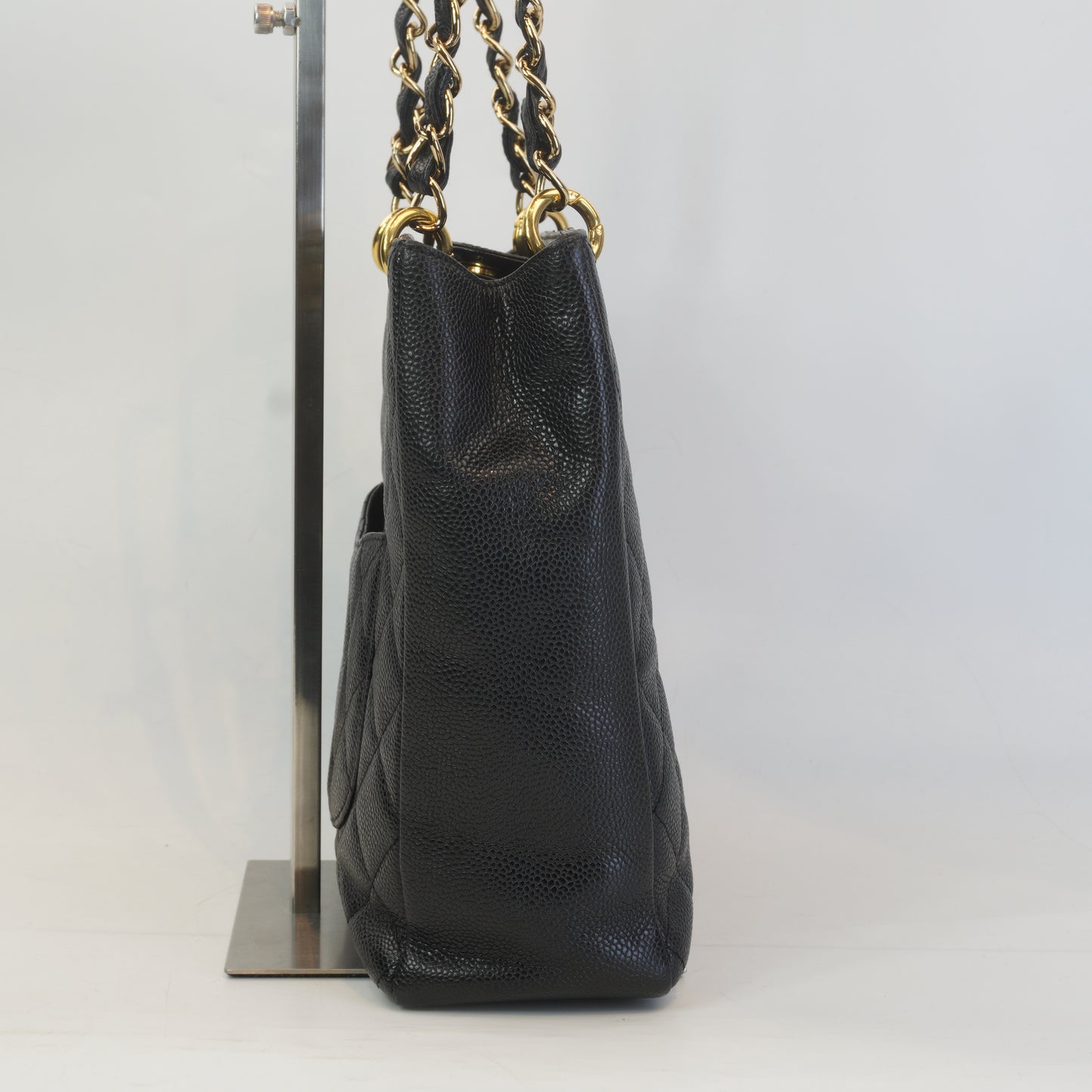 Chanel Petite Shopping Tote GHW Small