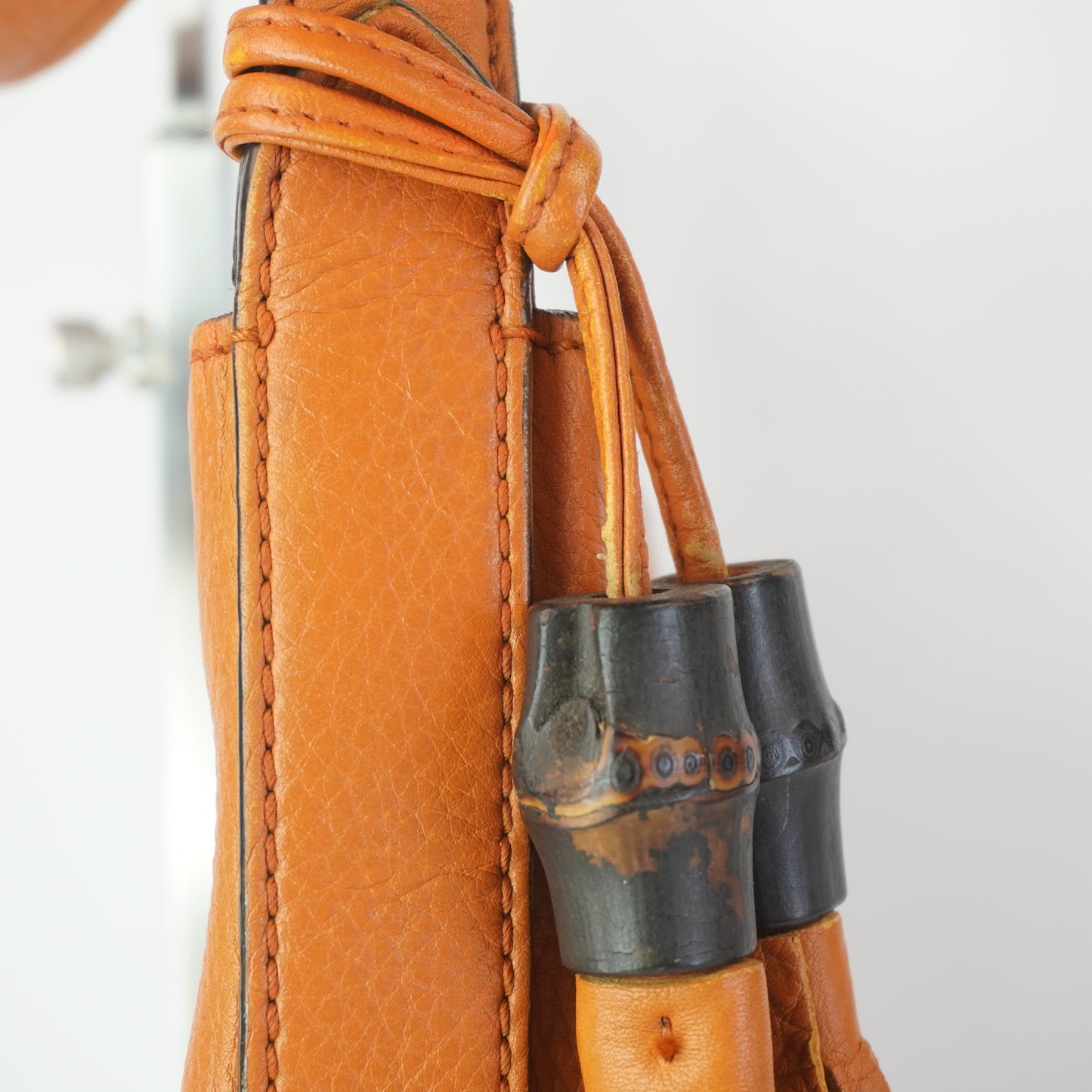 Gucci Orange Rebbed Jungle Medium