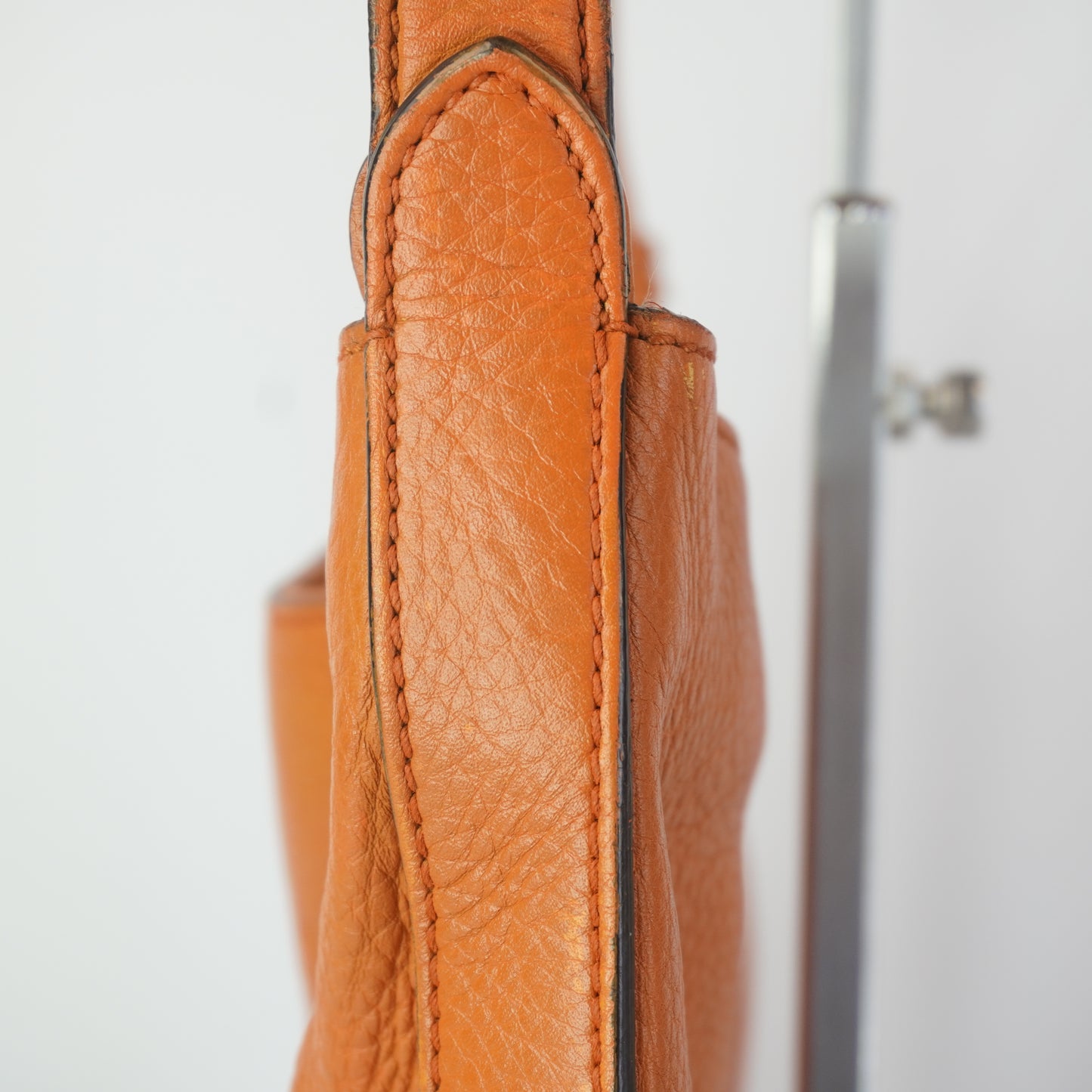 Gucci Orange Rebbed Jungle Medium