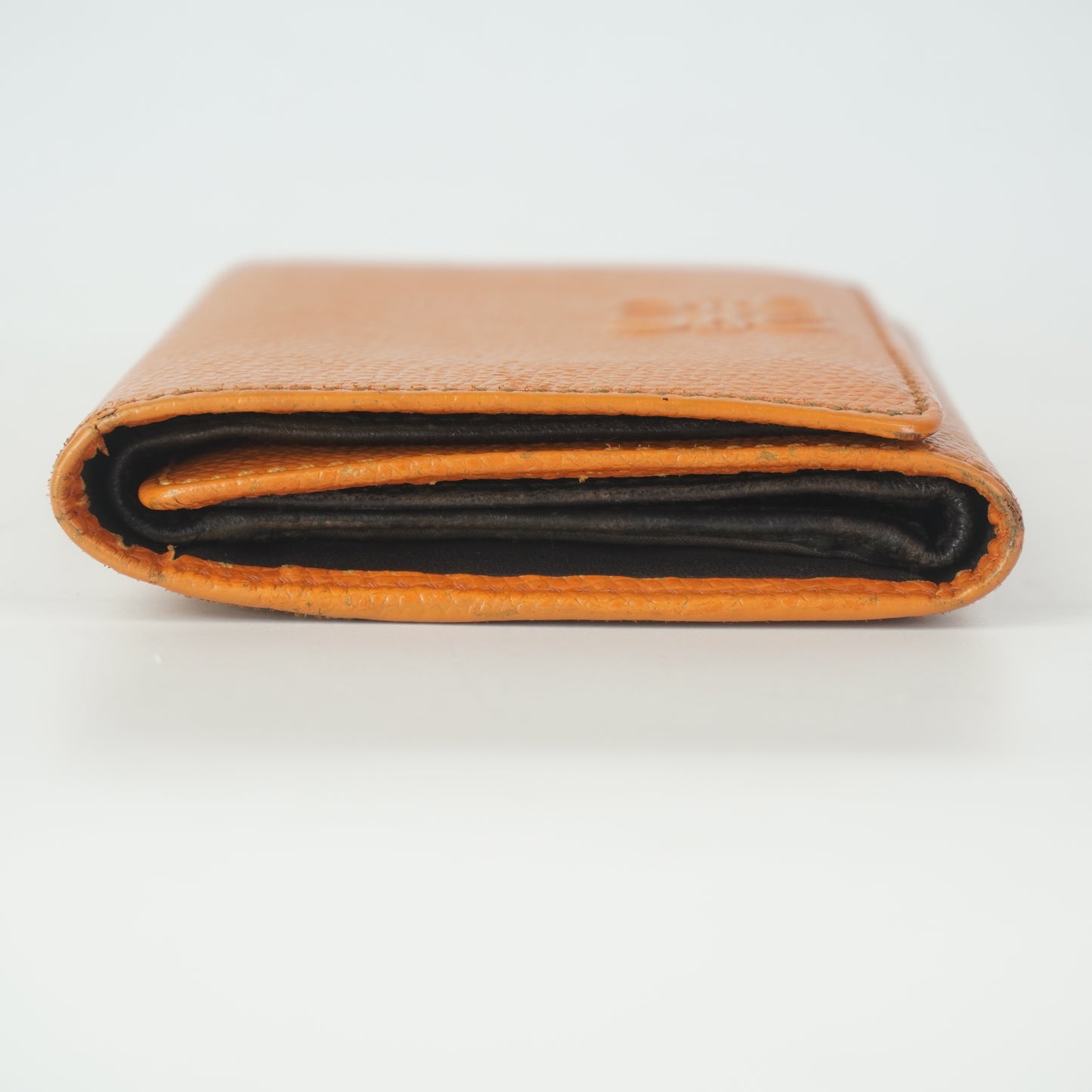 Loewe Anagram Trifold Wallet Orange
