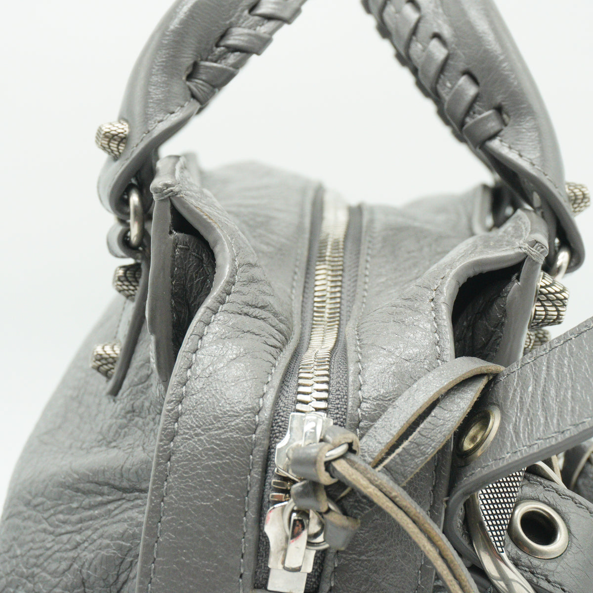 Balenciaga Neo Cagole City XS Bag grey SHW