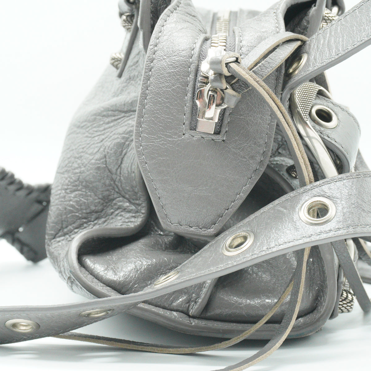 Balenciaga Neo Cagole City XS Bag grey SHW