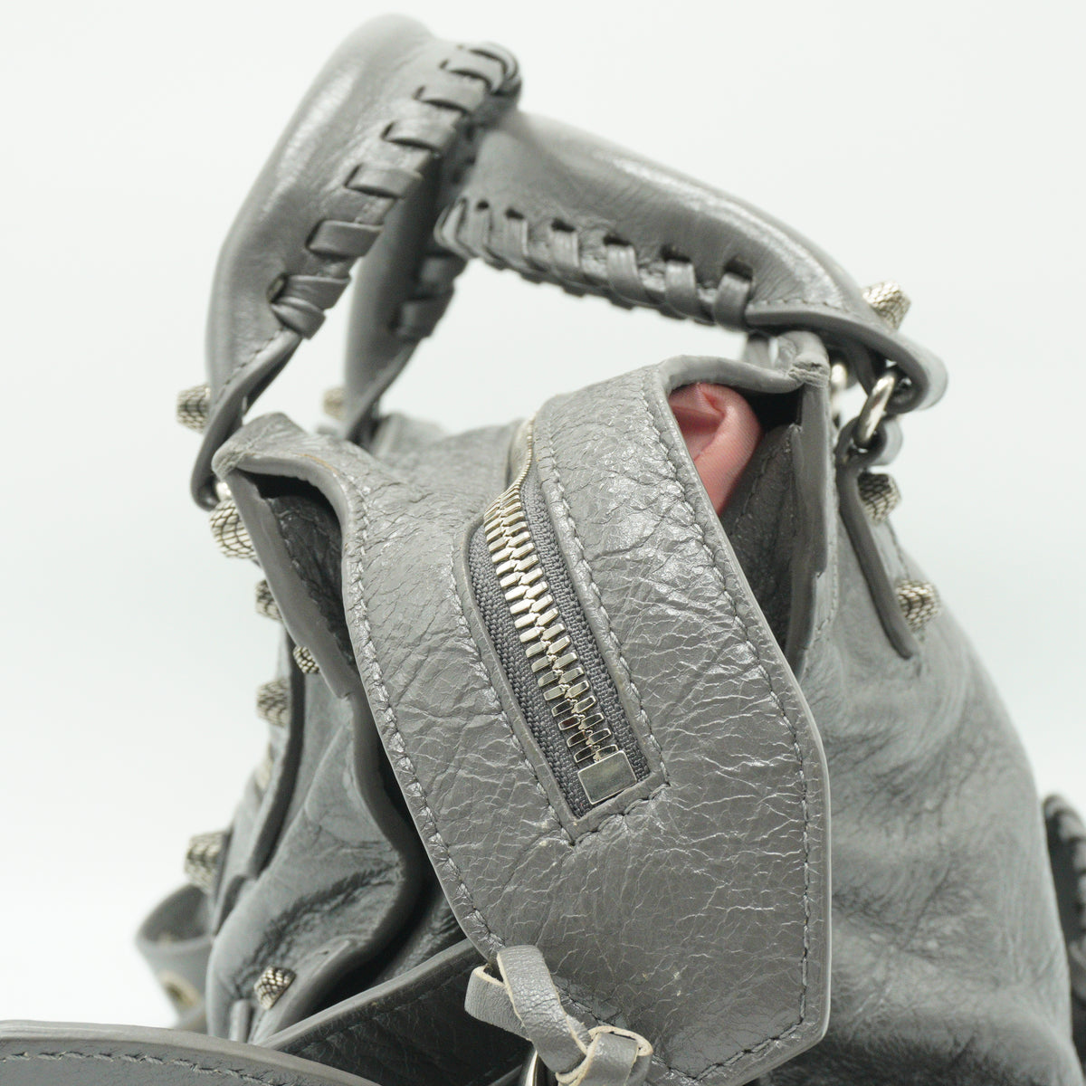 Balenciaga Neo Cagole City XS Bag grey SHW