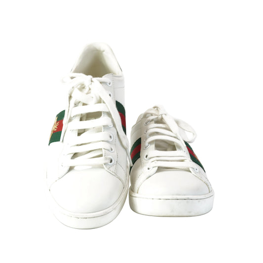 Gucci Ace Bee Sneakers White size 36.5