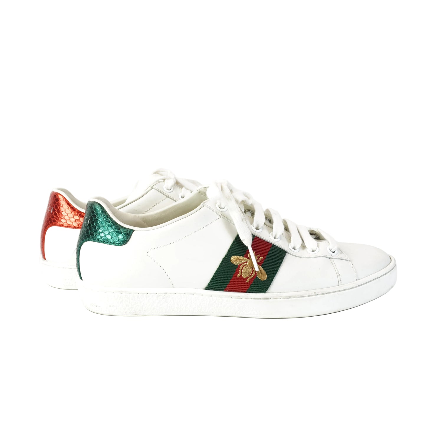 Gucci Ace Bee Sneakers White size 36.5