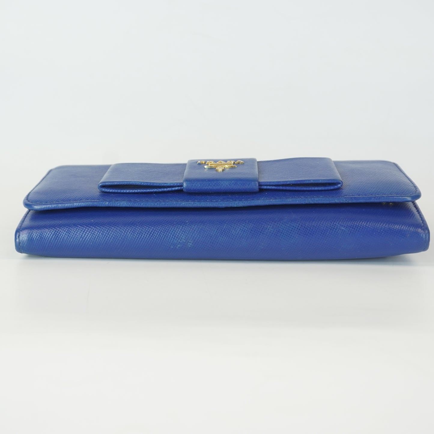 Prada Saffiano Leather Continental Flap Wallet