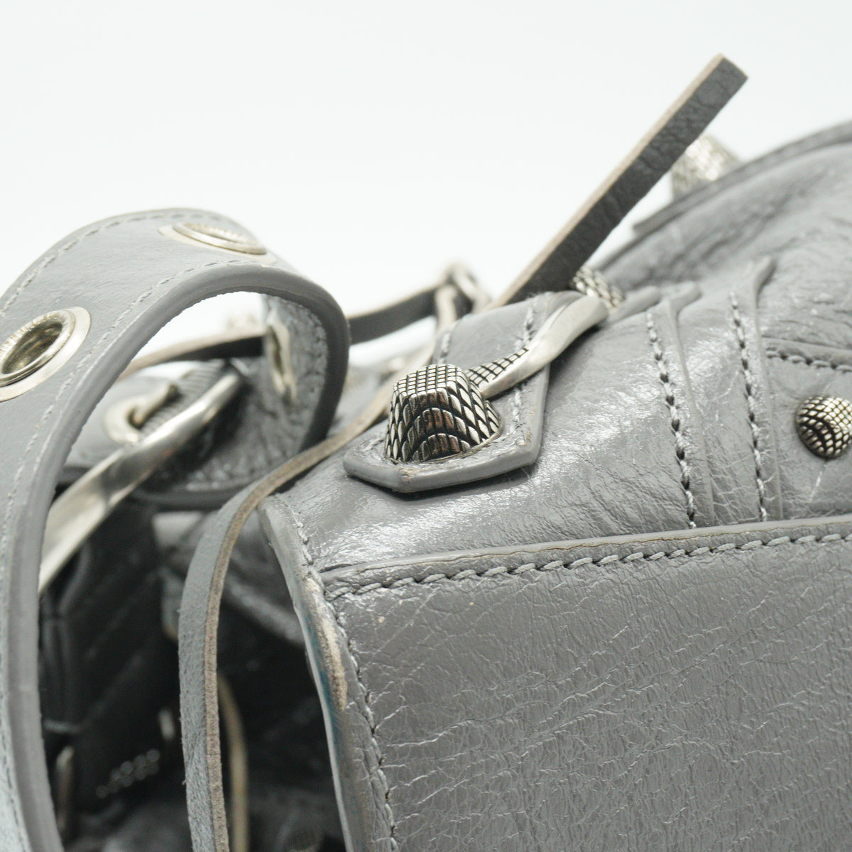 Balenciaga Neo Cagole City XS Bag grey SHW