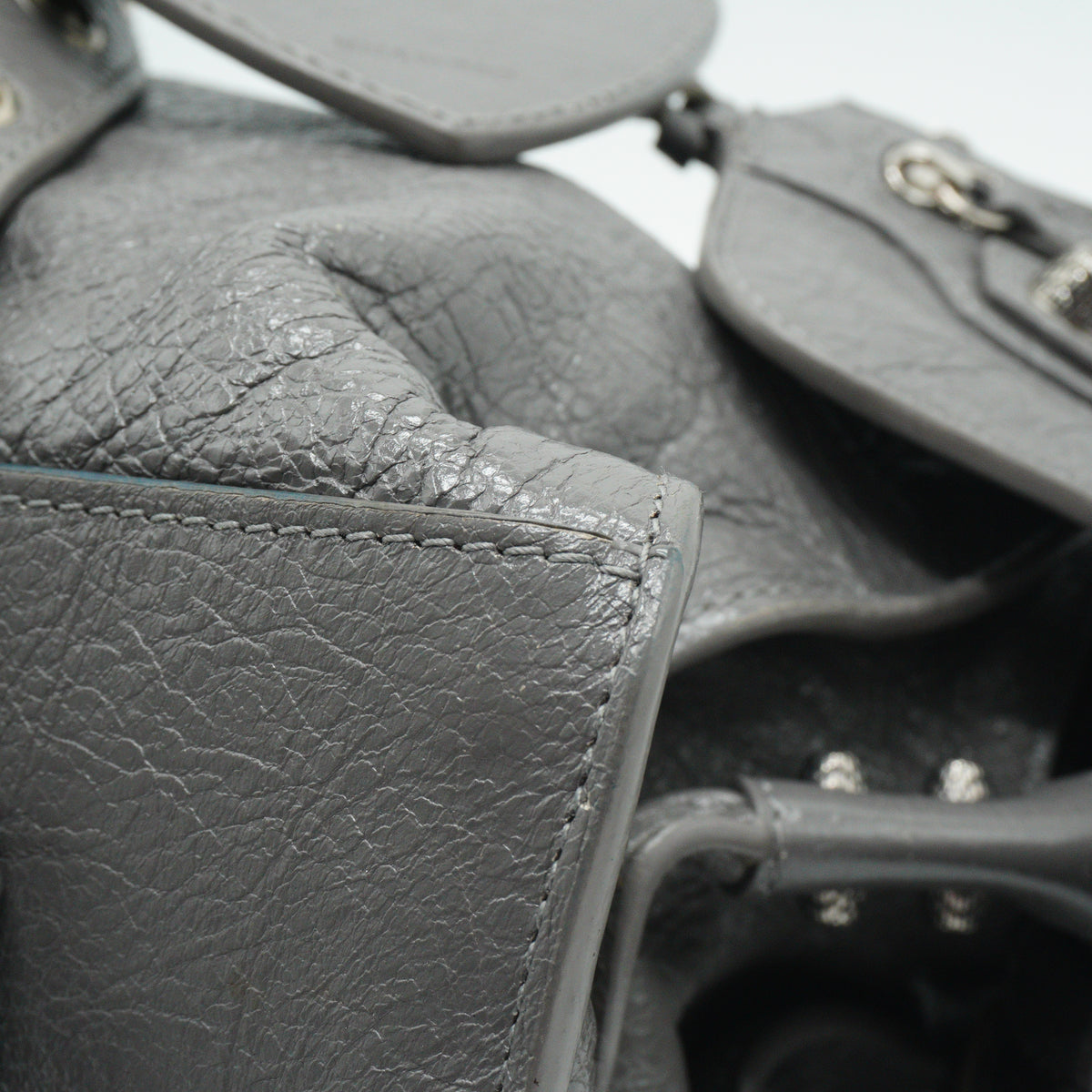 Balenciaga Neo Cagole City XS Bag grey SHW