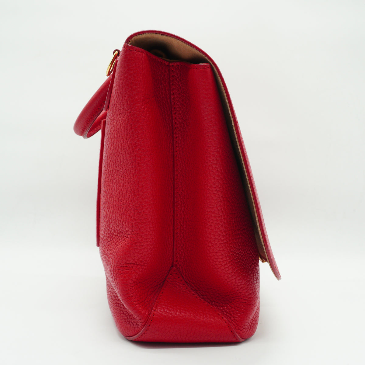 Louis Vuitton	Coquelicot Taurillon Leather Volta Bag Medium GHW
