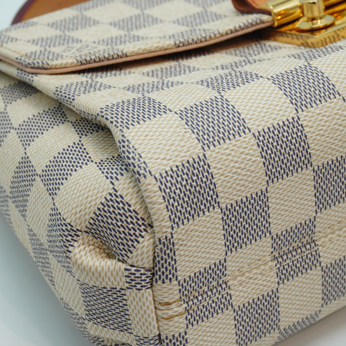 louis Vuitton Croisette Azure Small GHW