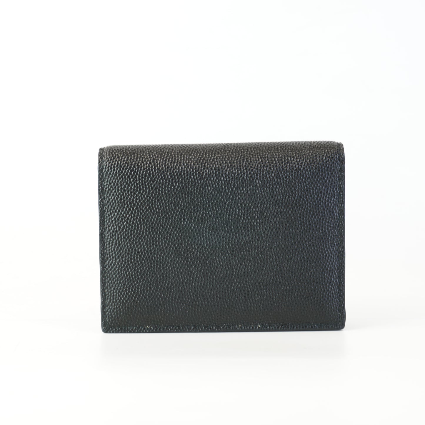 YSL	Uptown Flap Card Case Black