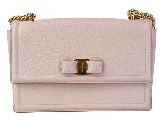 Ferragamo Varra Bow Pink