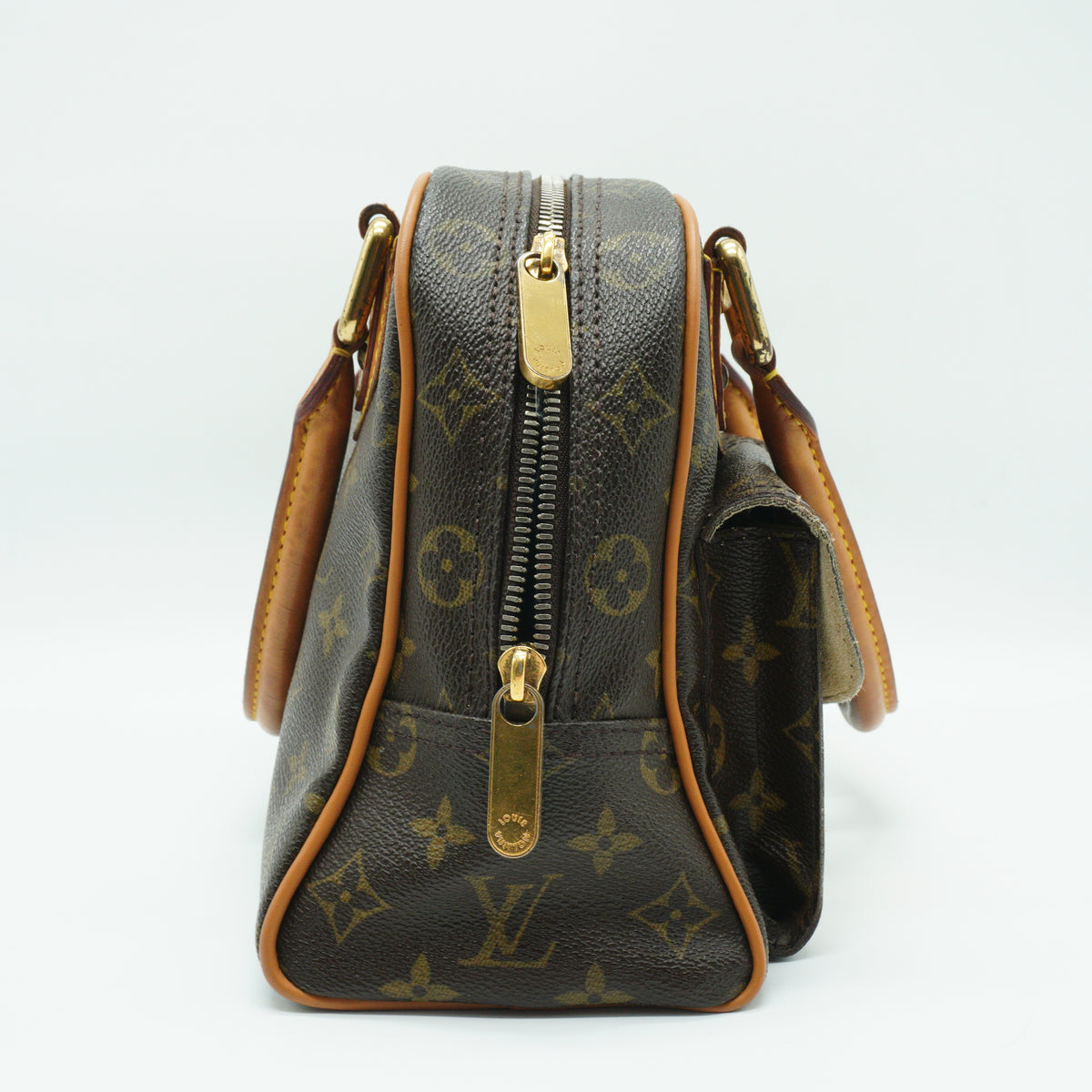 Louis Vuitton	Manhattan Monogram PM Bag GHW