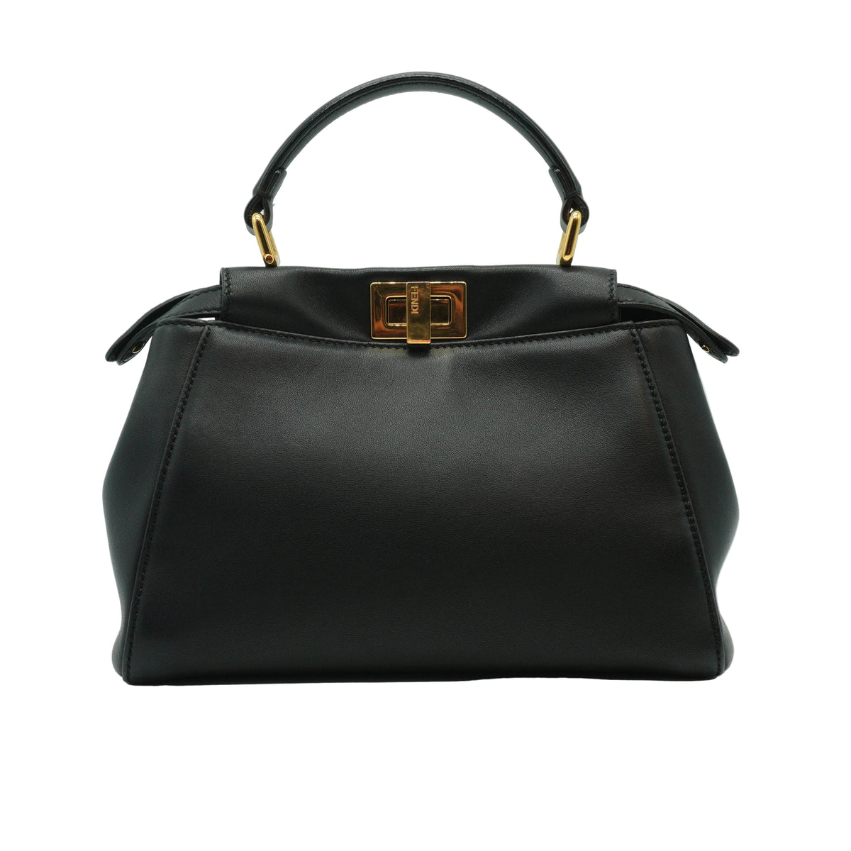 Fendi Peekaboo Iconic Mini Black GHW