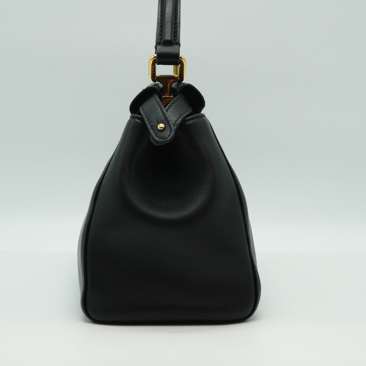 Fendi Peekaboo Iconic Mini Black GHW