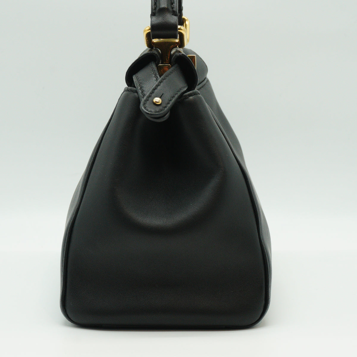 Fendi Peekaboo Iconic Mini Black GHW