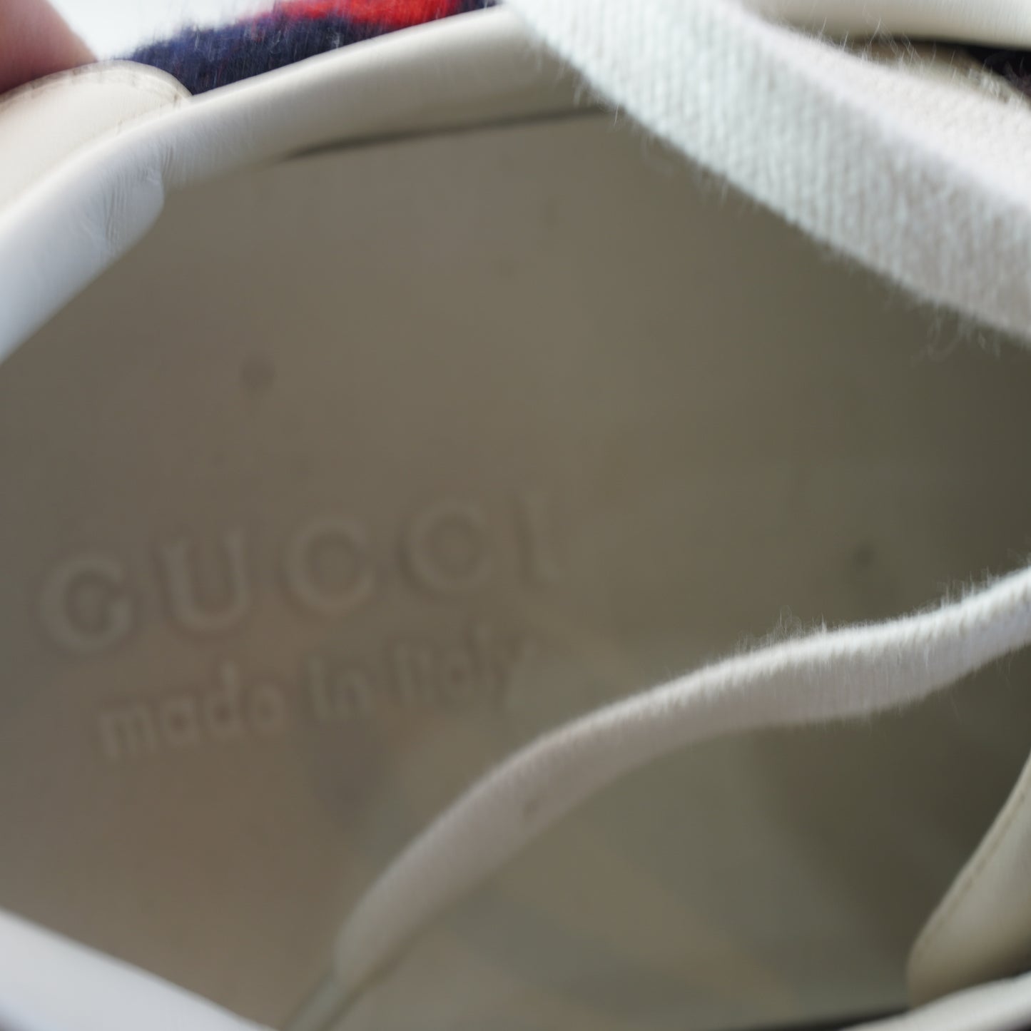 Gucci Shoes Red/White size.51/2