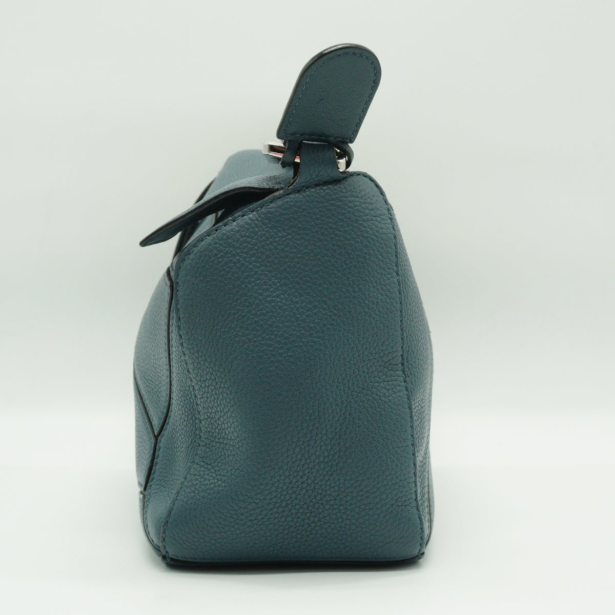 Loewe Calfskin Puzzle Small Dusty Blue SHW