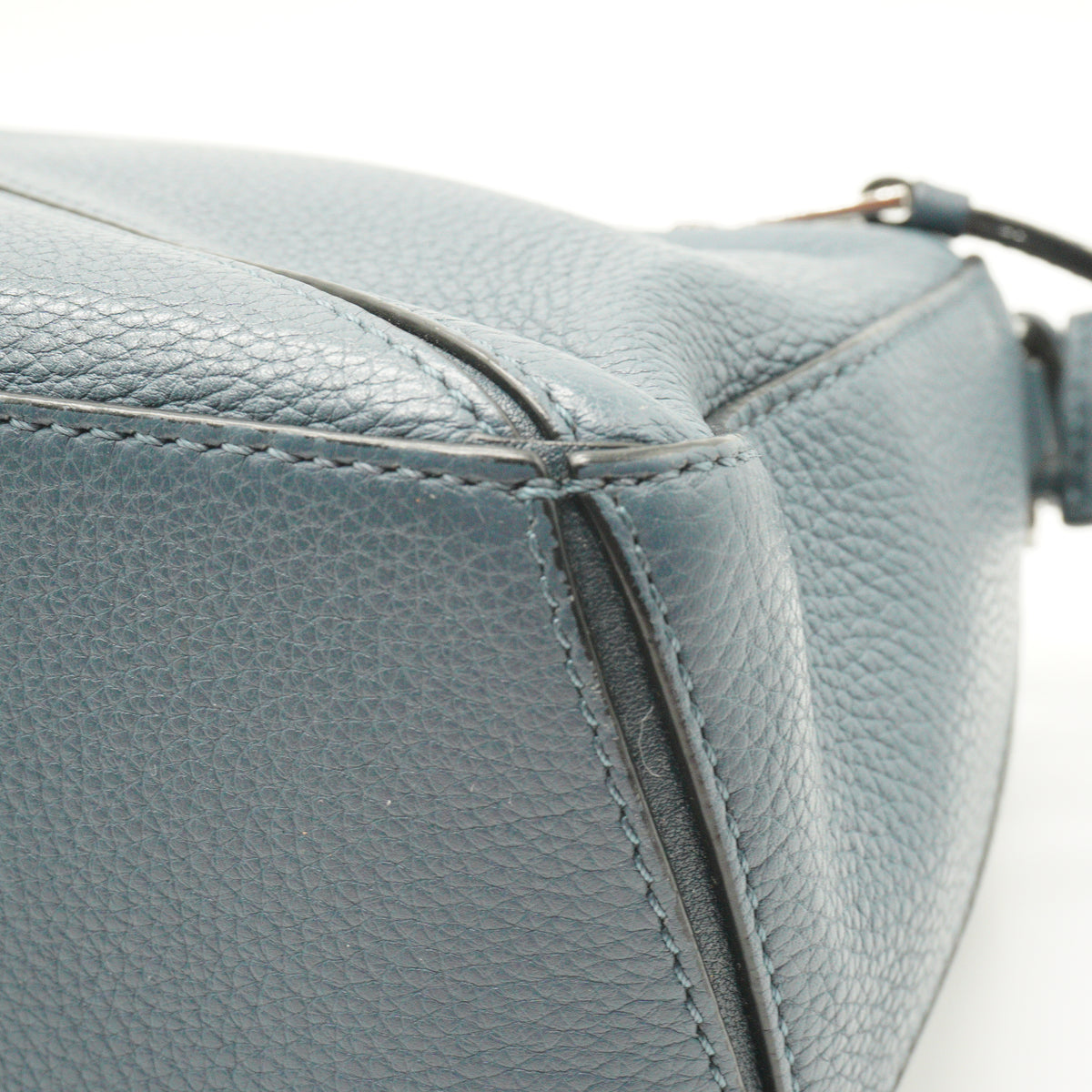 Loewe Calfskin Puzzle Small Dusty Blue SHW