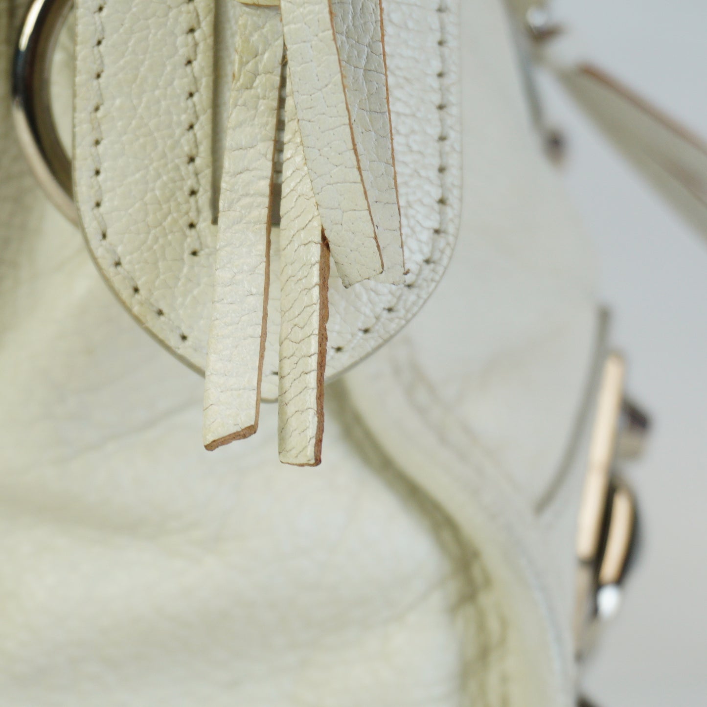 Balenciaga Classic Mini City Bag White SHW