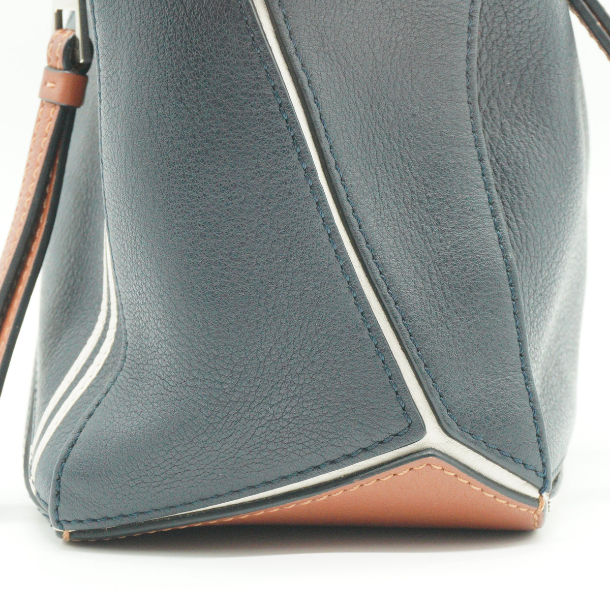 Loewe Calfskin Puzzle Small Tricolor SHW
