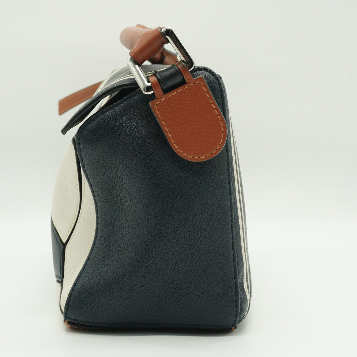 Loewe Calfskin Puzzle Small Tricolor SHW