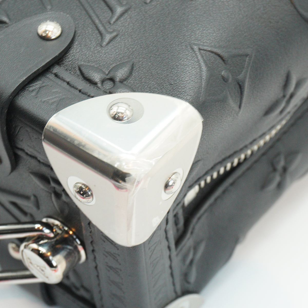 Louis Vuitton Side Trunk MM Black SHW