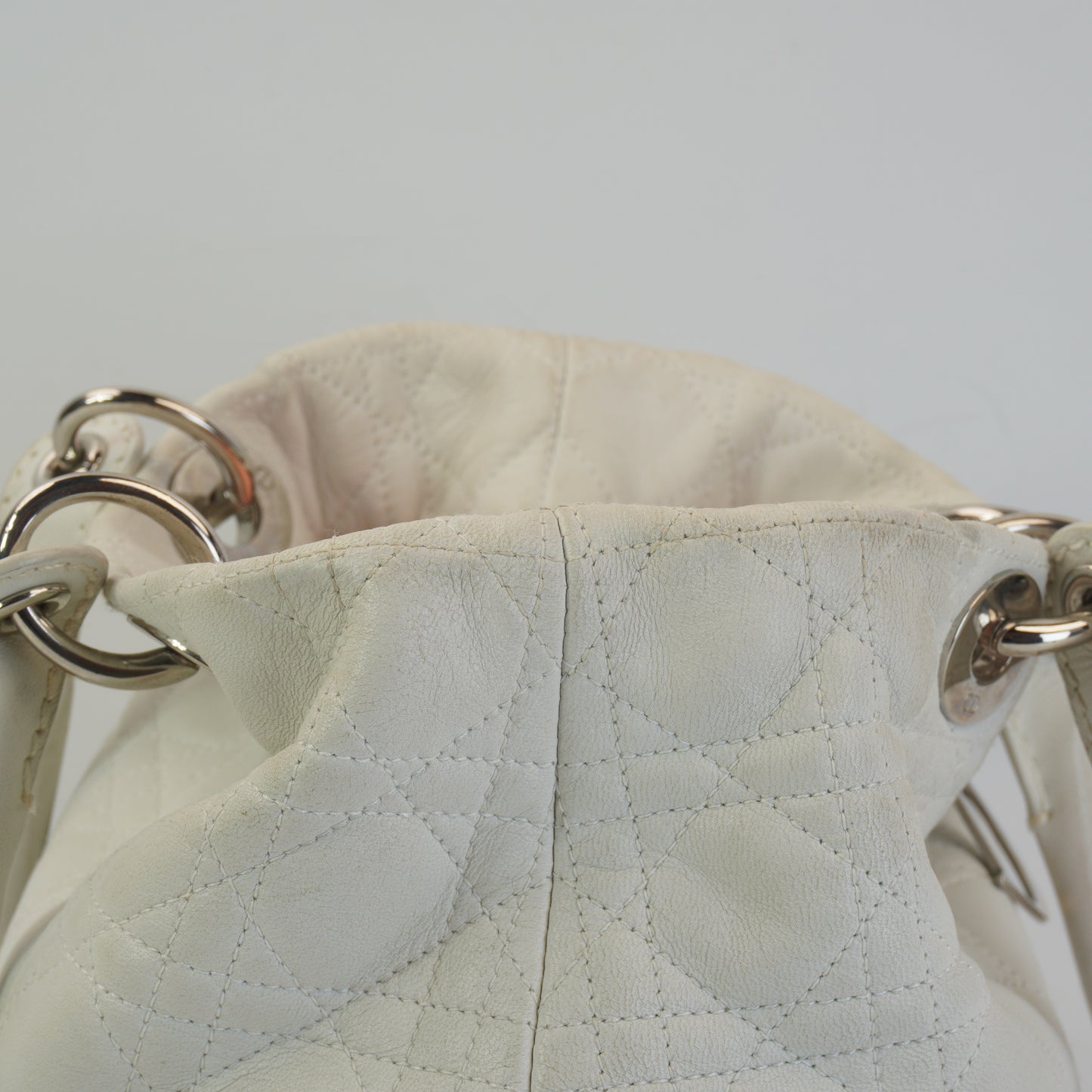 Dior	Lady Soft Tote White SHW