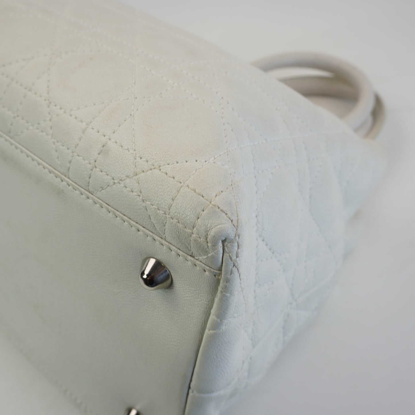 Dior	Lady Soft Tote White SHW