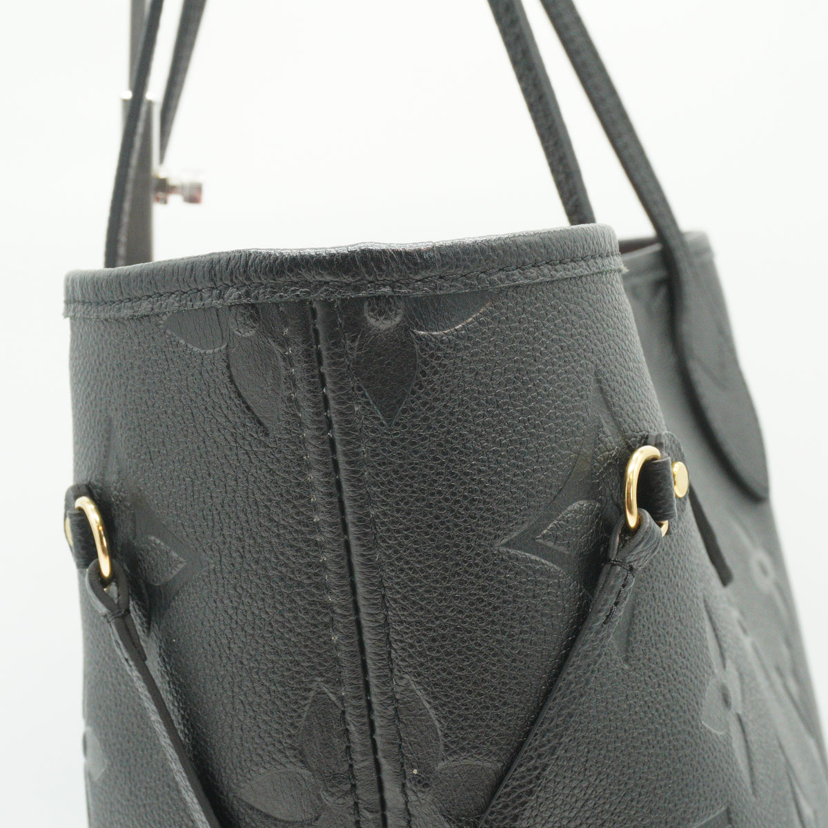 Louis Vuitton Neverfull Black Mono Empreinte GHW
