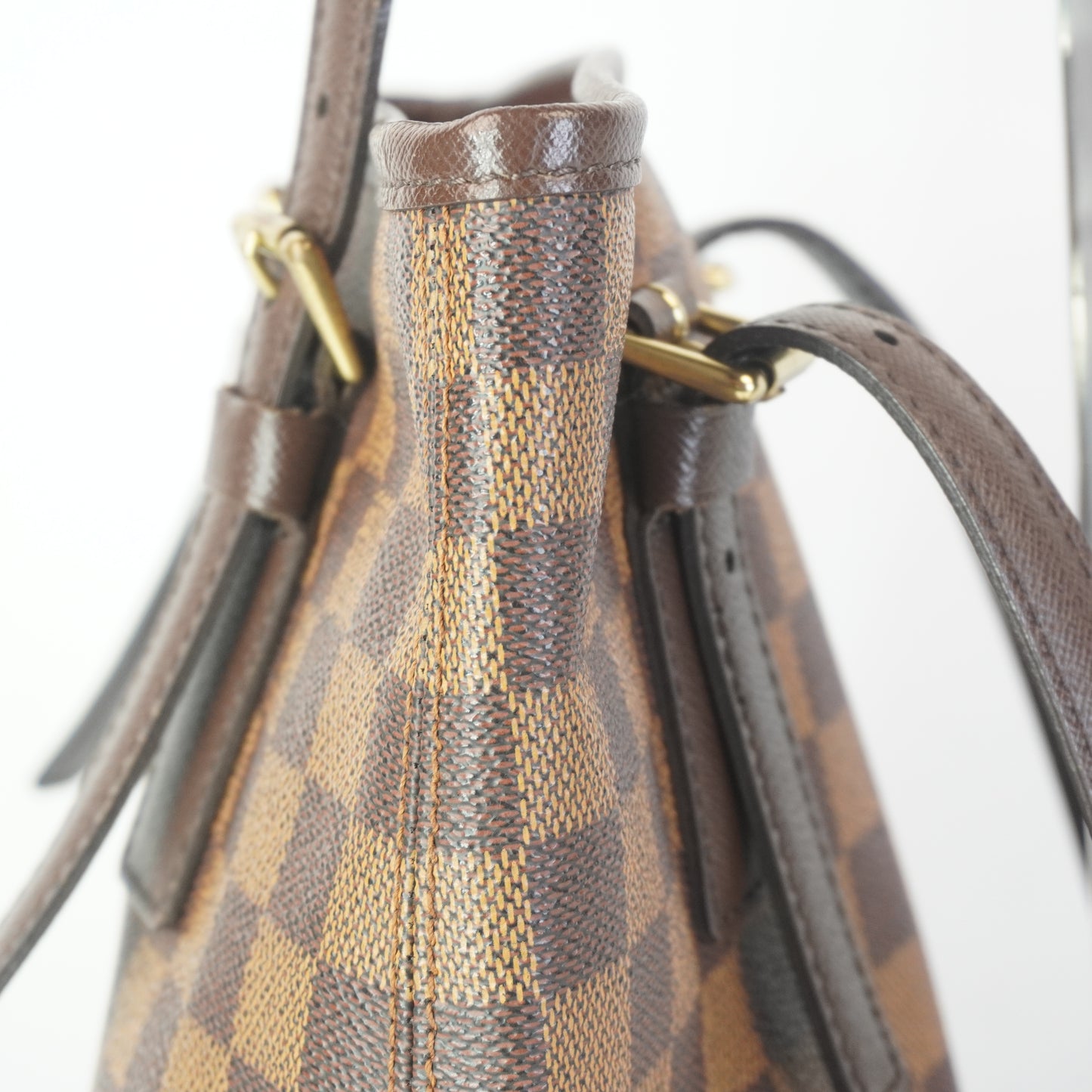 Louis Vuitton	Marais Bucket Bag Damier Ebene