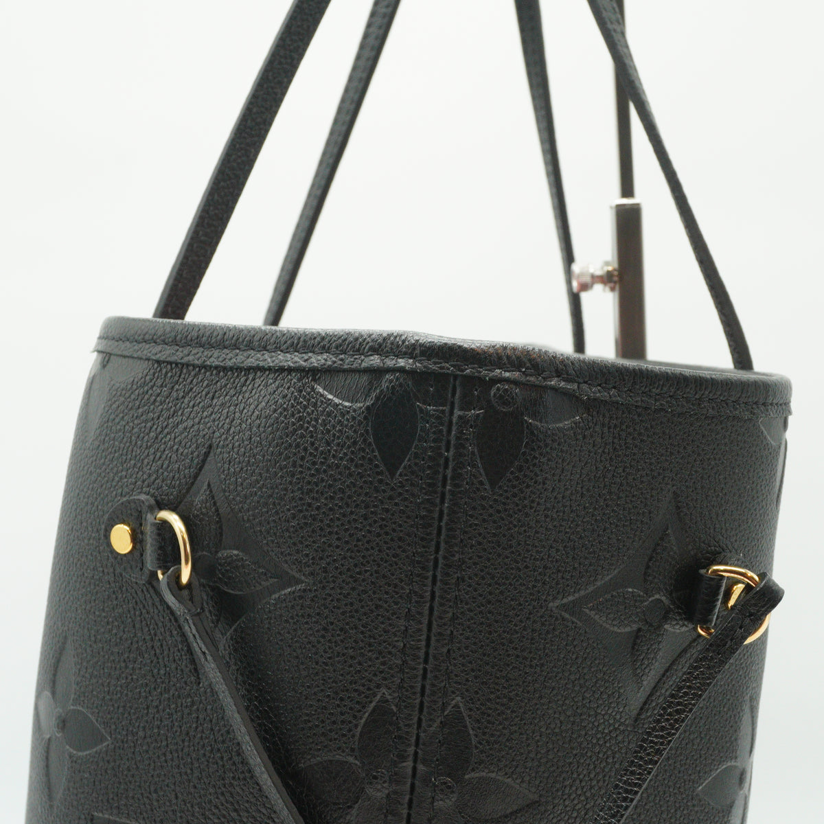 Louis Vuitton Neverfull Black Mono Empreinte GHW
