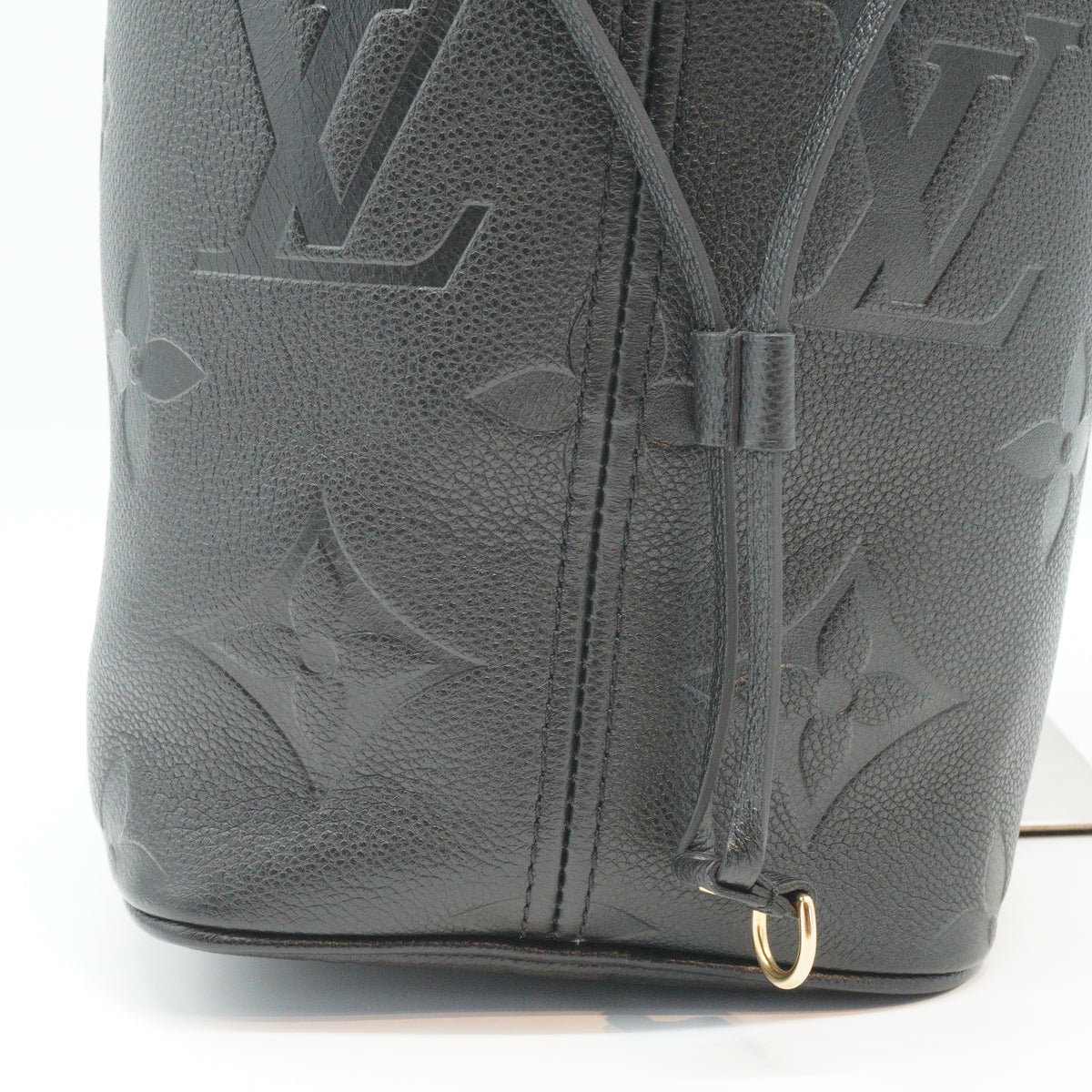 Louis Vuitton Neverfull Black Mono Empreinte GHW