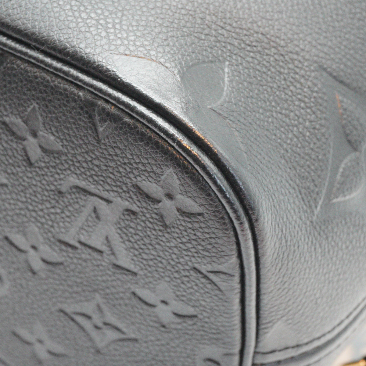 Louis Vuitton Neverfull Black Mono Empreinte GHW
