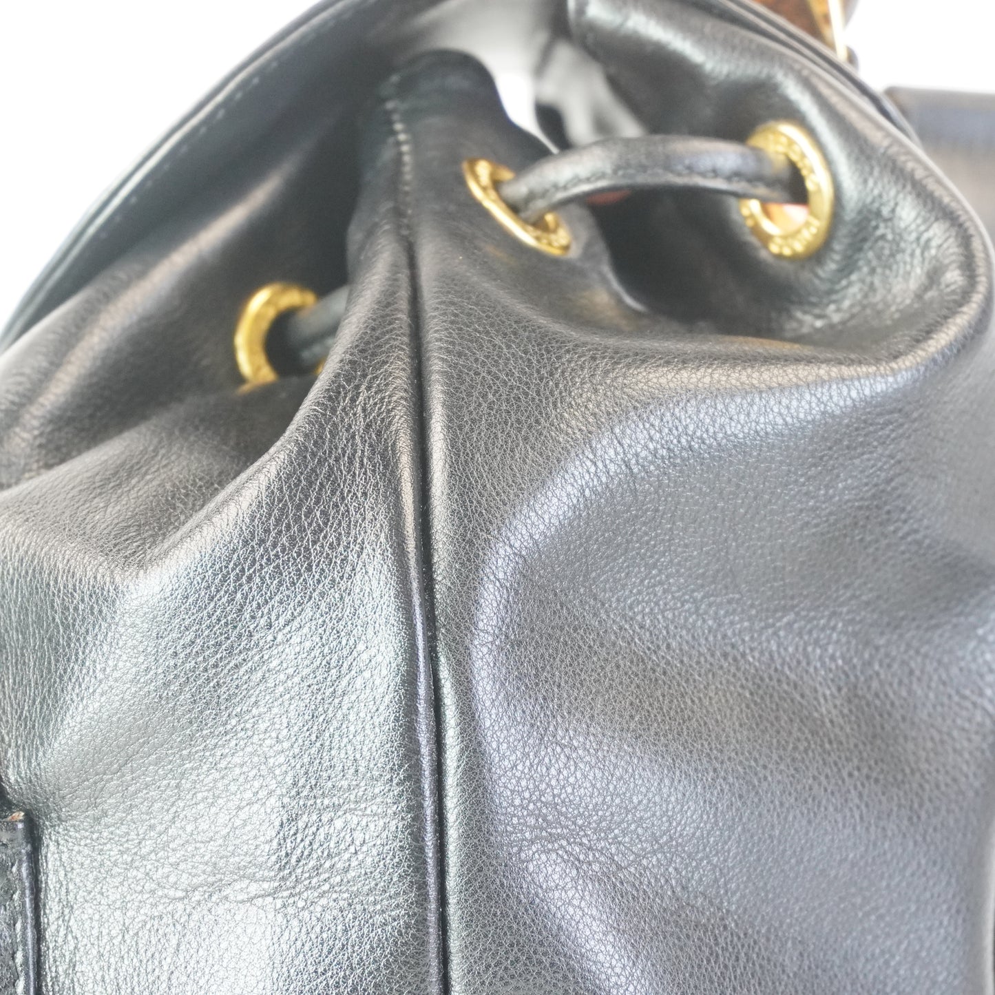 Gucci Bamboo Backpack Black