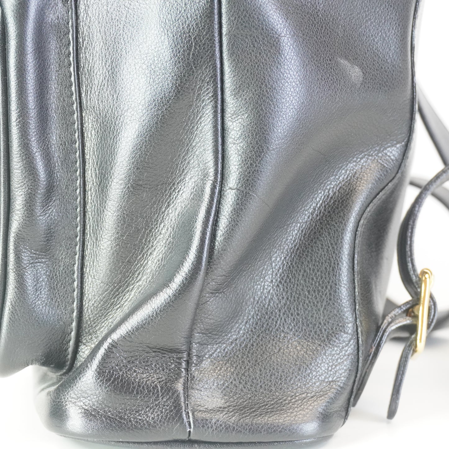 Gucci Bamboo Backpack Black