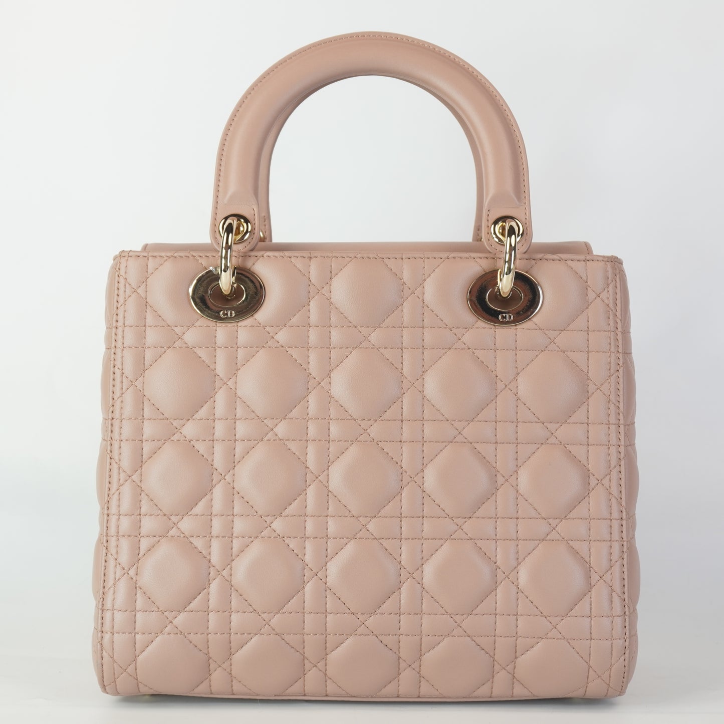 Dior	Lady Dior Medium Pink GHW Small