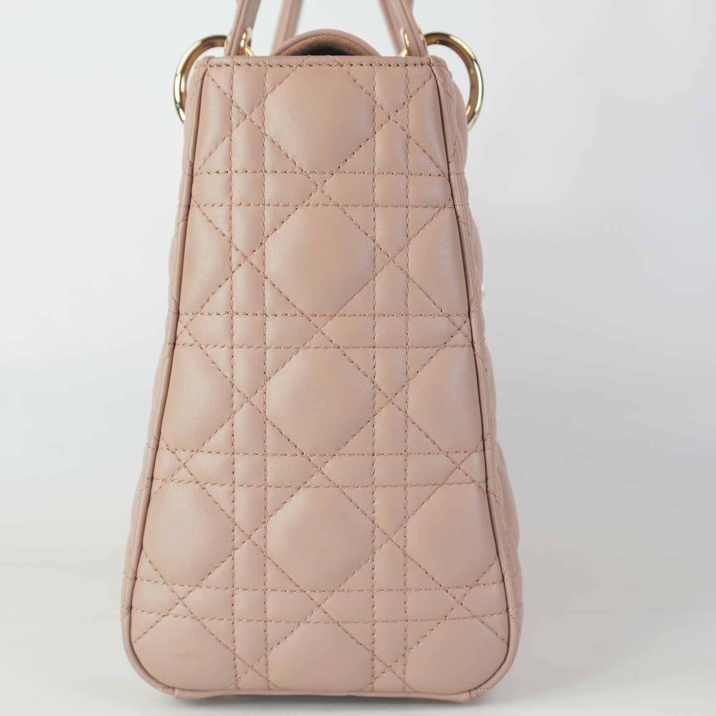 Dior	Lady Dior Medium Pink GHW Small
