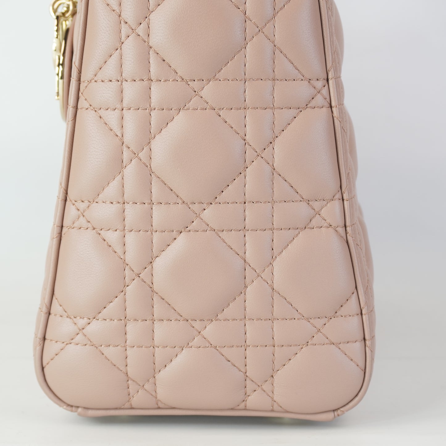 Dior	Lady Dior Medium Pink GHW Small