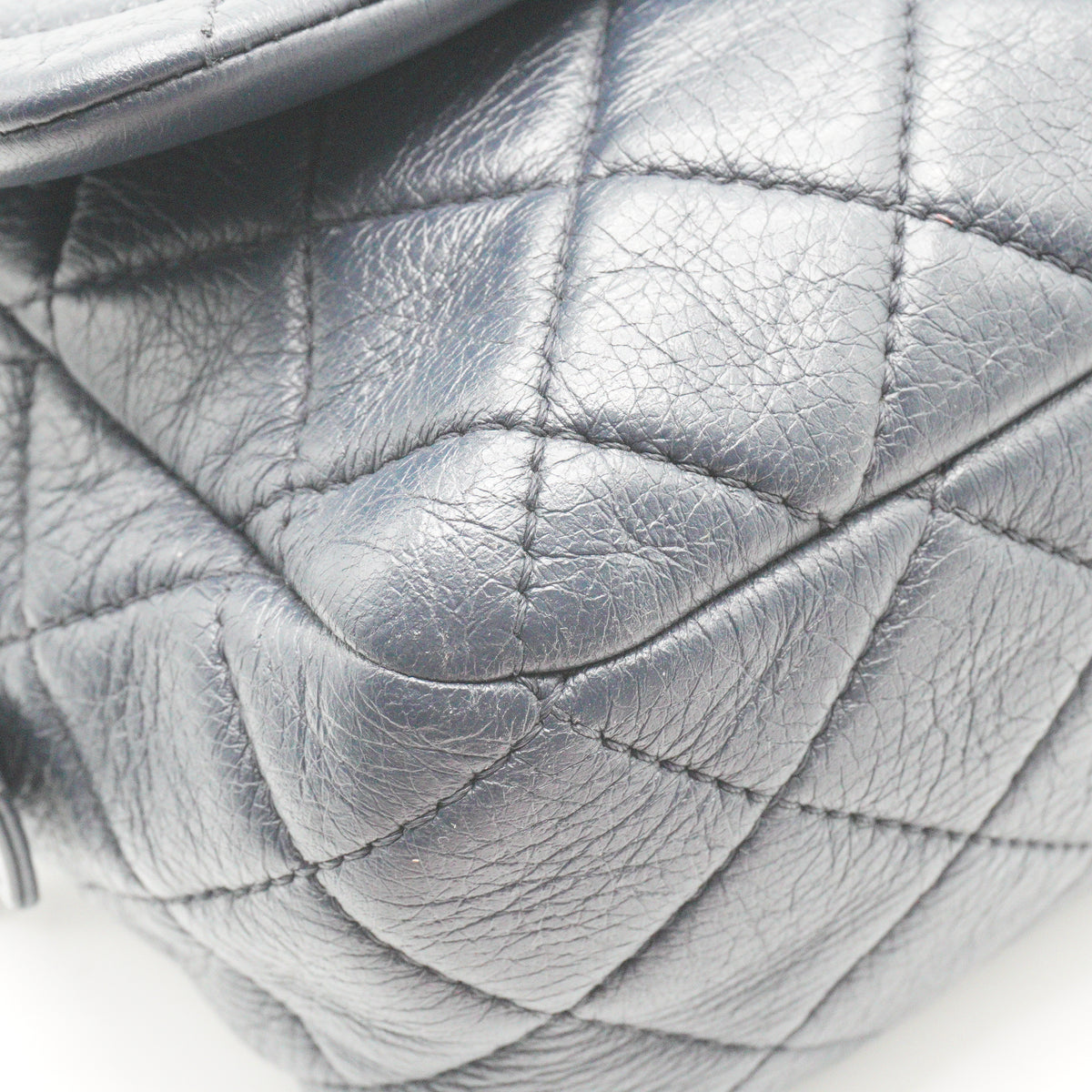 Chanel	Casual Journey Flap Lambskin Large Blue SHW