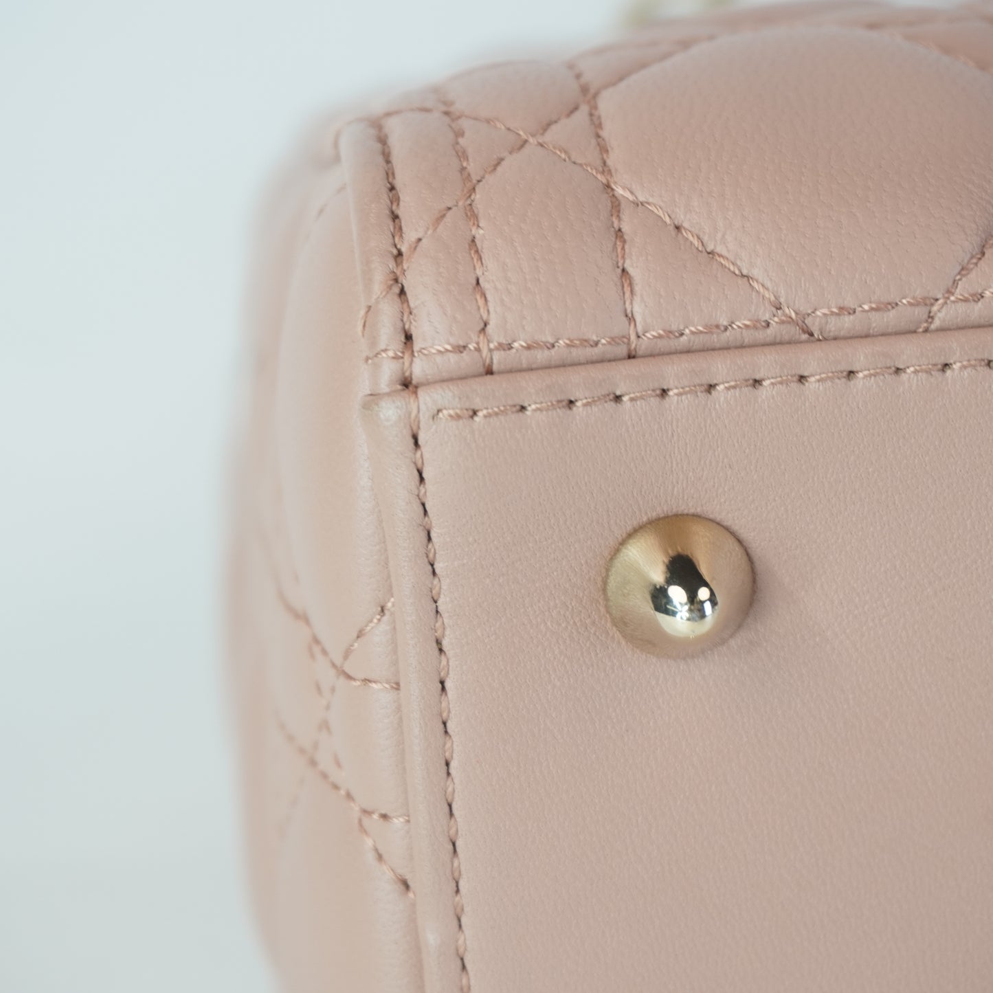 Dior	Lady Dior Medium Pink GHW Small