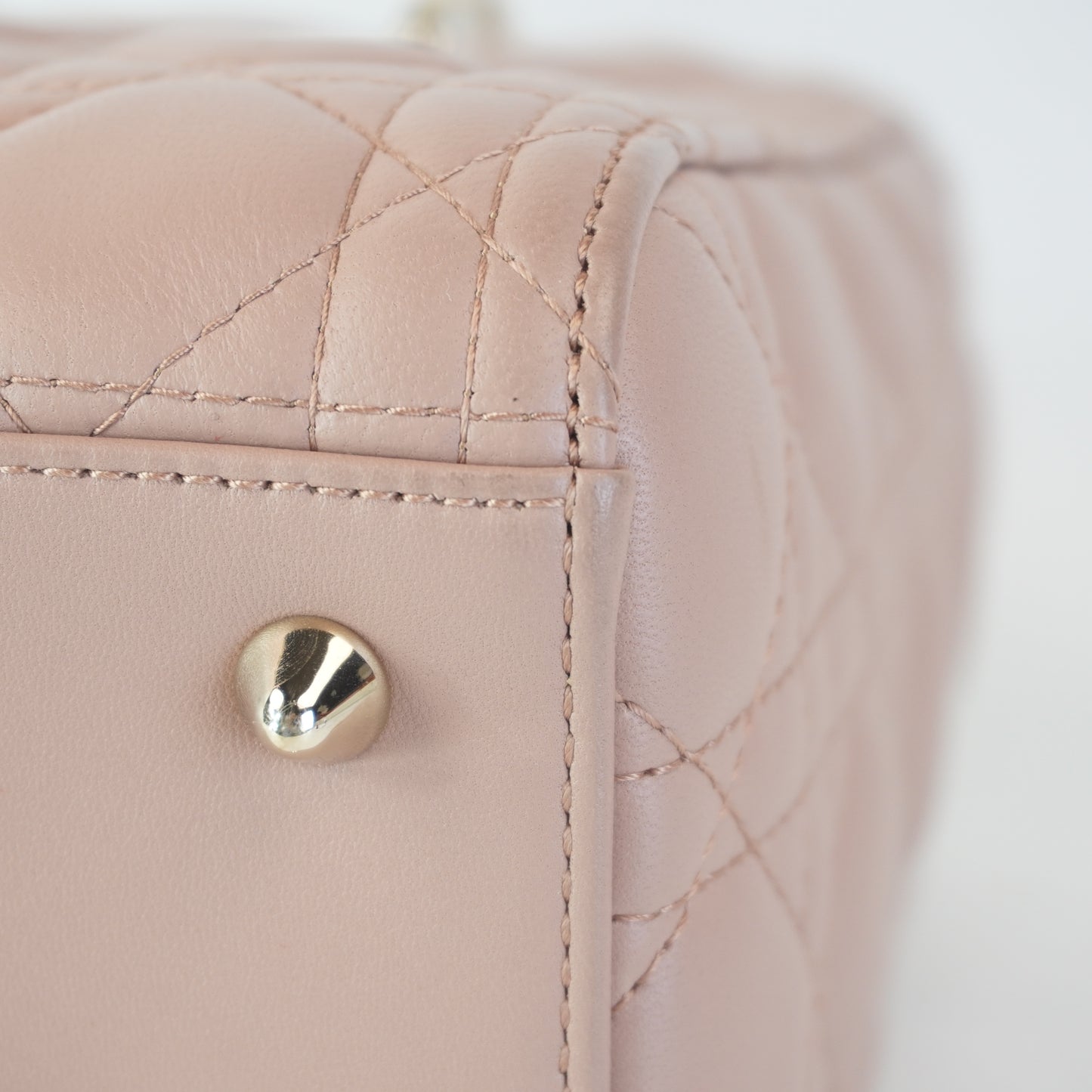 Dior	Lady Dior Medium Pink GHW Small