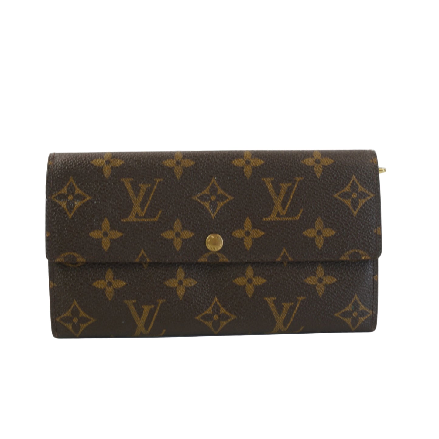 Louis Vuitton	Monogram Canvas Wallet GHW