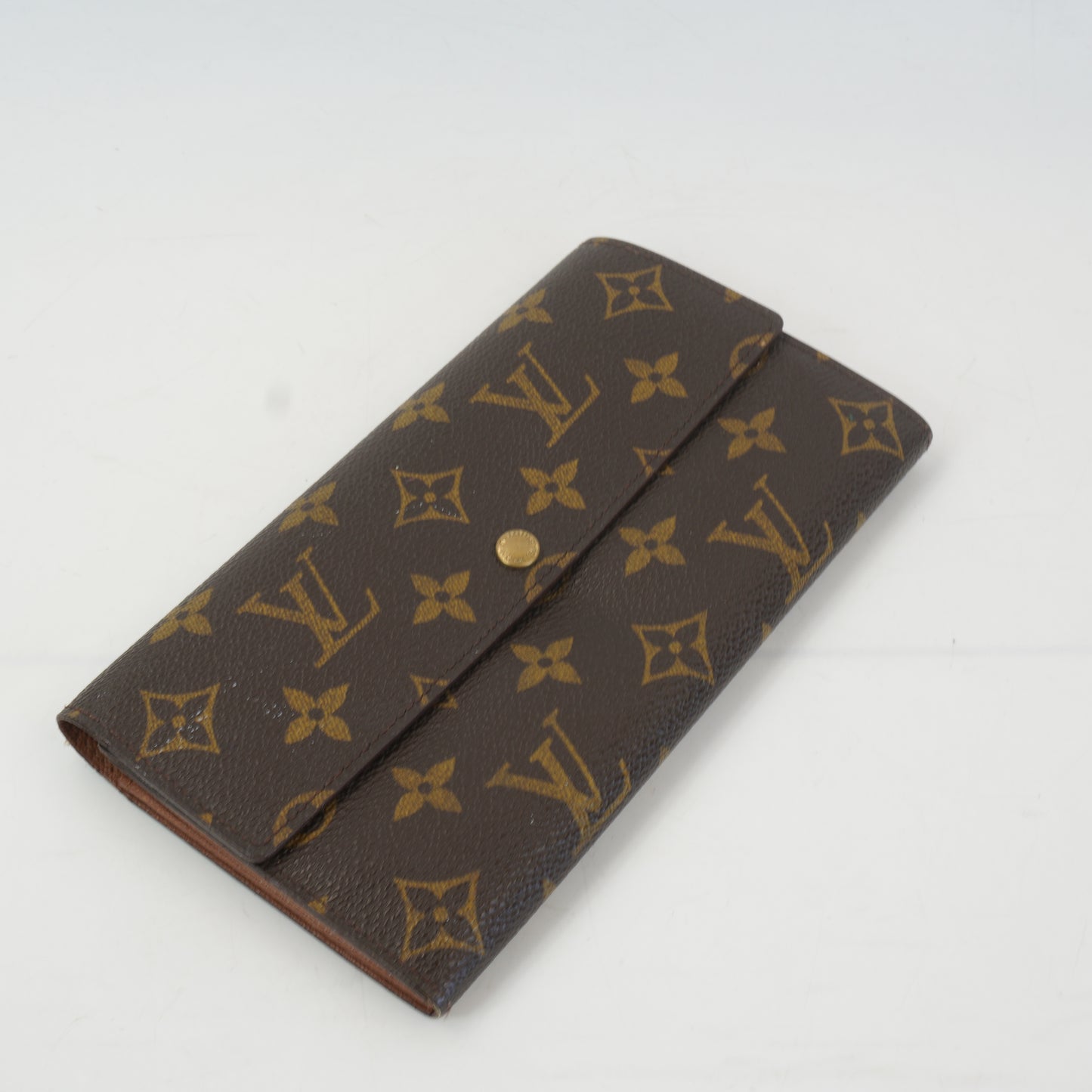 Louis Vuitton	Monogram Canvas Wallet GHW