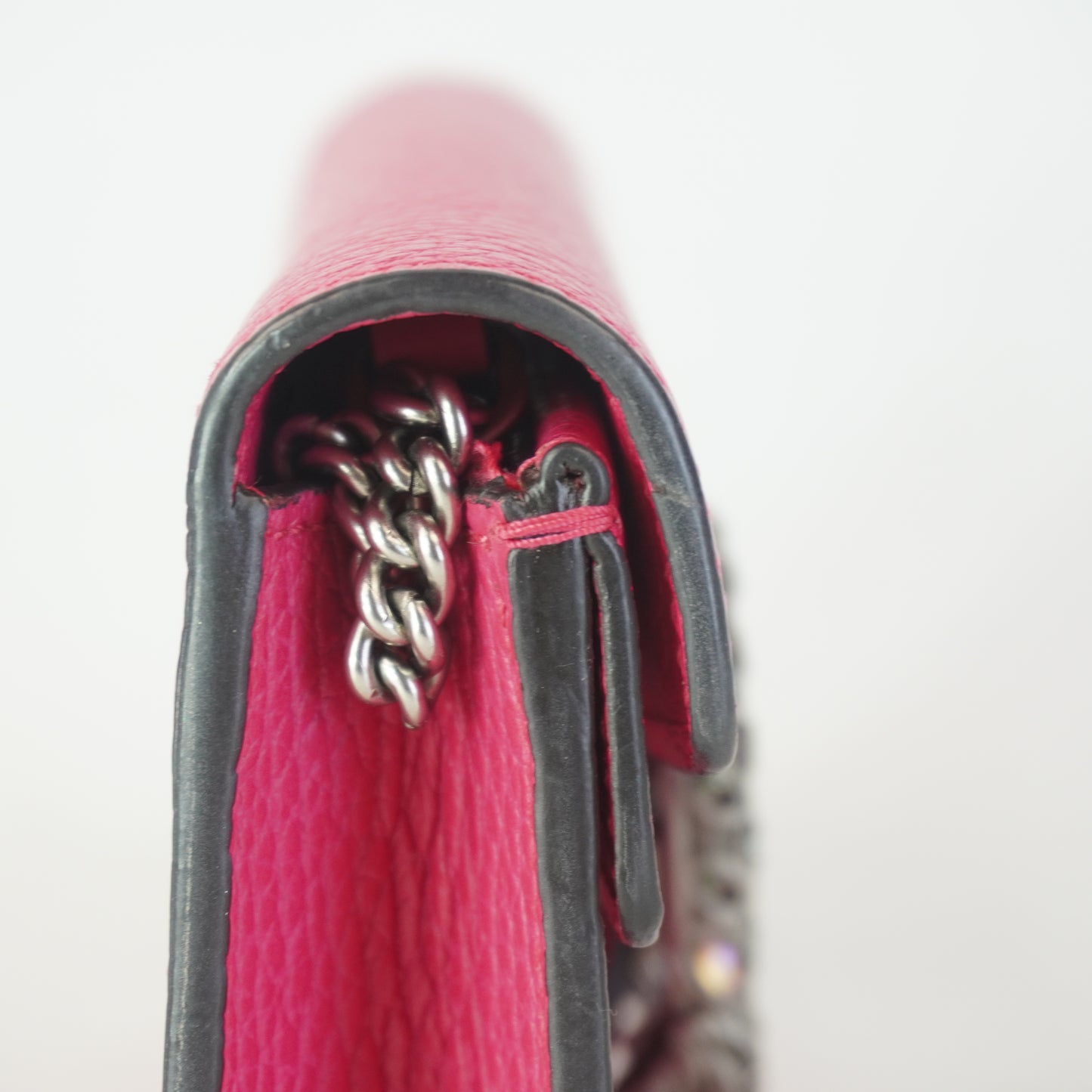 Gucci Fuschia Pink Micro Dionysus with gemstones limited edition