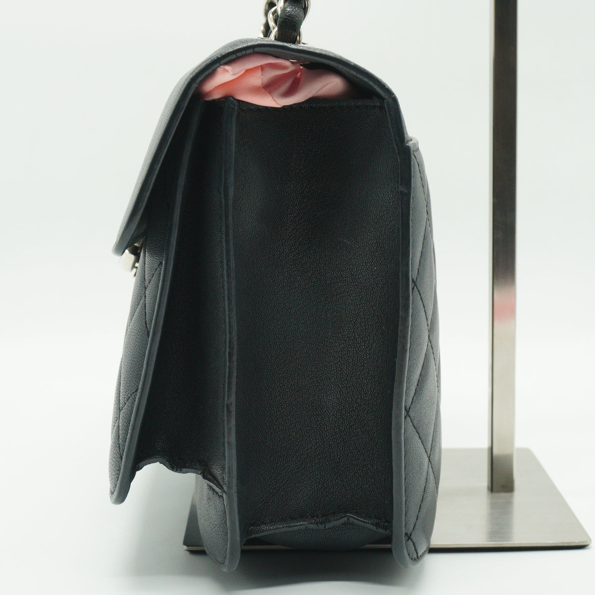Chanel Urban Companion Flap Lambskin Medium Black SHW