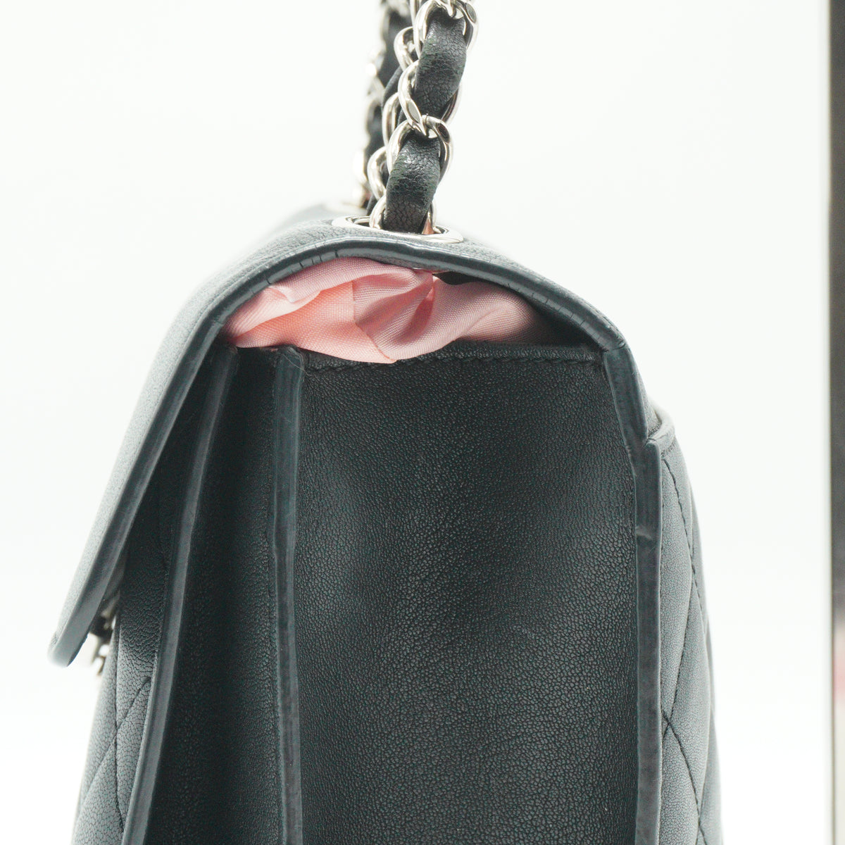 Chanel Urban Companion Flap Lambskin Medium Black SHW